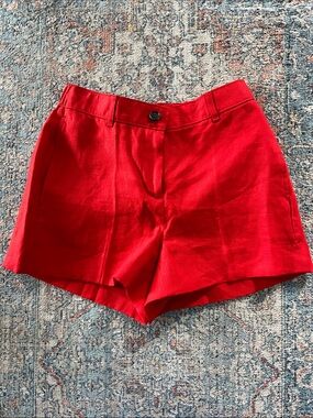 J. Crew 3" Harbor Shorts in Linen